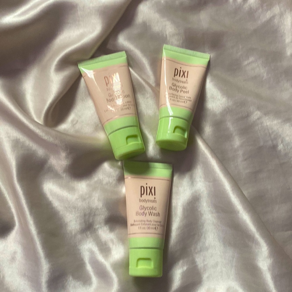 Brand new with seals, pixie body care set